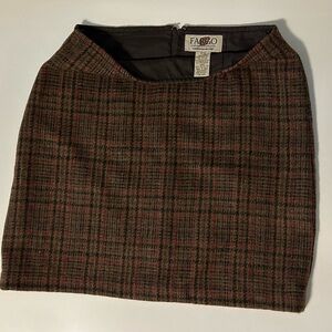 Women's Classic Plaid Mini Skirt